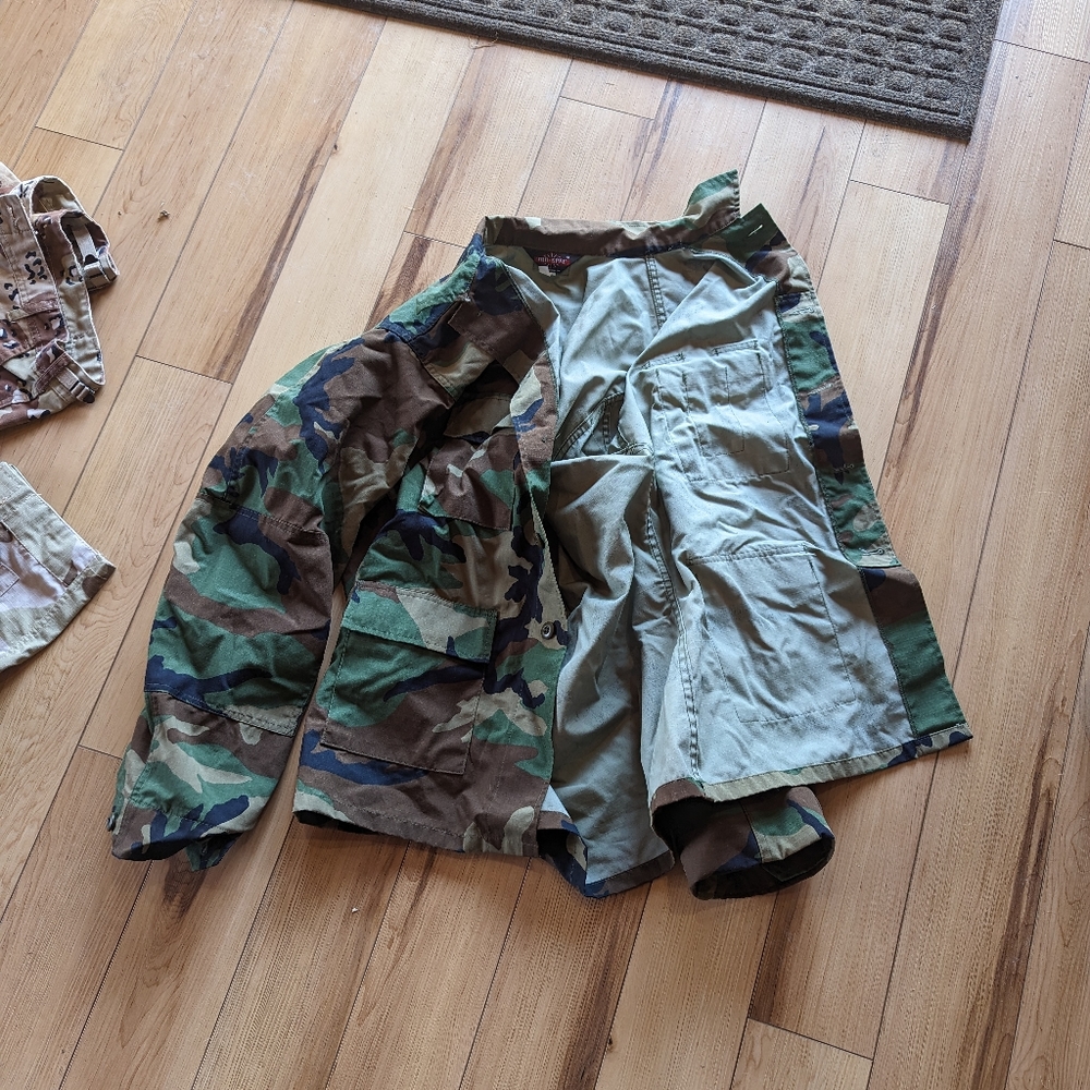 Army camo jacket